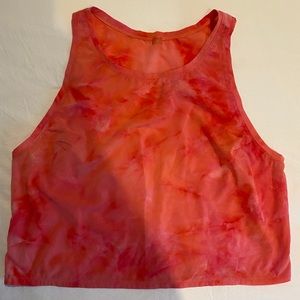 Tie Dye Tissue Tank Top